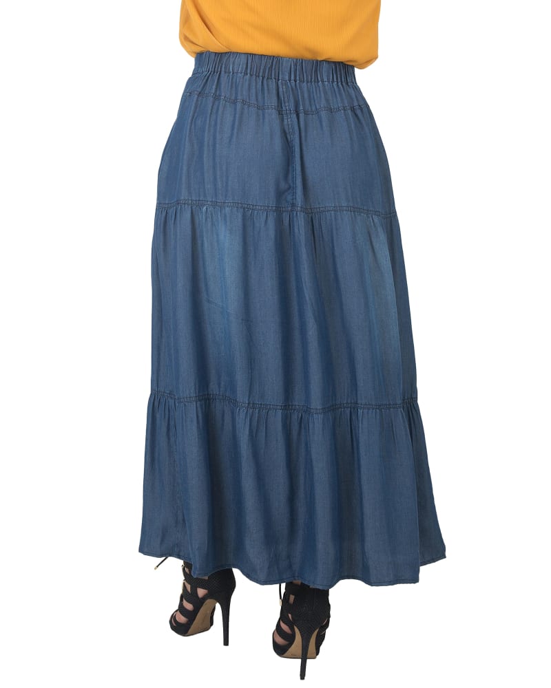 Jean peasant skirt sales